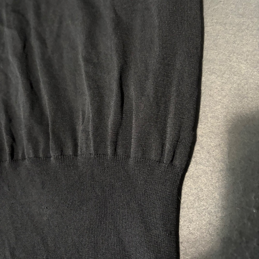 Y2K The Limited Sleeveless Shell Vest Women L Black Whimsigoth Core Fall Light - Picture 6 of 8